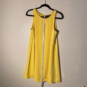 Formal yellow dress